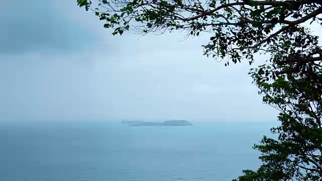 雨季天空美丽视频素材