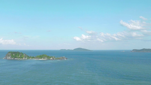 岛屿和蓝海视频素材