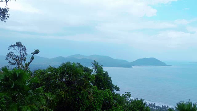 岛屿和蓝海视频素材