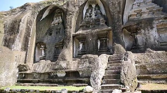 Kawi山，巴厘岛寺庙，Ubud，印度尼西亚视频素材