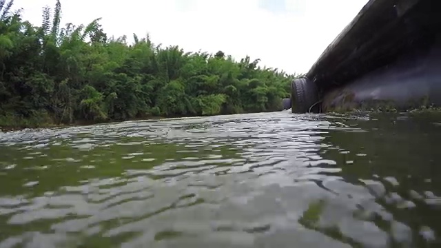 4K视频:流动的河流，泰国视频下载