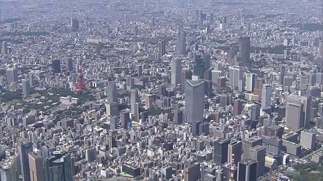 AERIAL, Toranomon Hills，东京视频素材