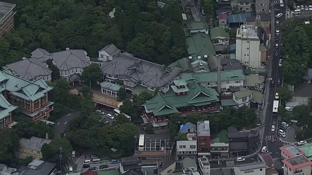 航空，温泉度假村箱根，神奈川，日本视频素材