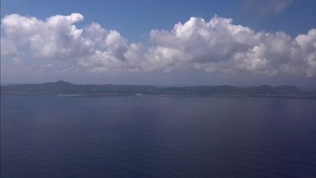 航空，与那国岛，冲绳，日本视频素材