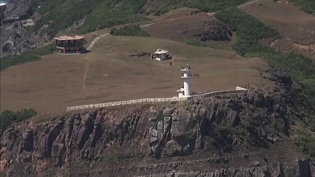 航空，与那国岛，冲绳，日本视频素材