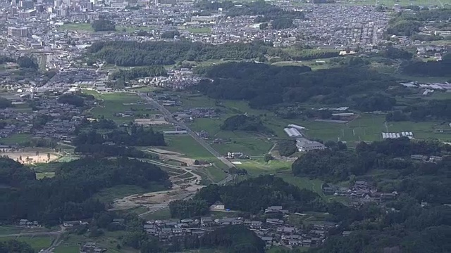 日本奈良，Kitora墓，AERIAL视频素材