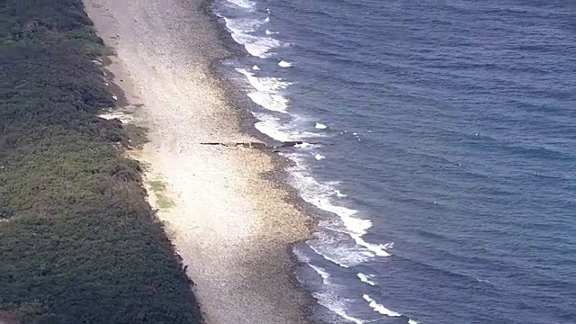 航空，长门浜，越岸岛，鹿儿岛，日本视频素材