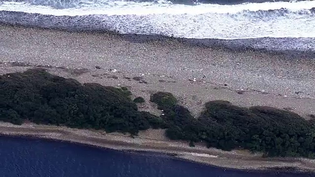 航空，长门浜，越岸岛，鹿儿岛，日本视频素材