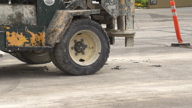 道路建设慢动作视频素材