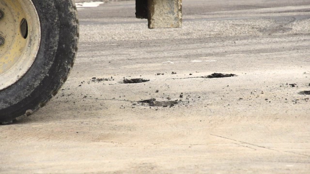 道路建设慢动作视频素材