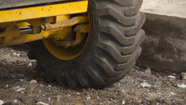 道路建设慢动作视频素材