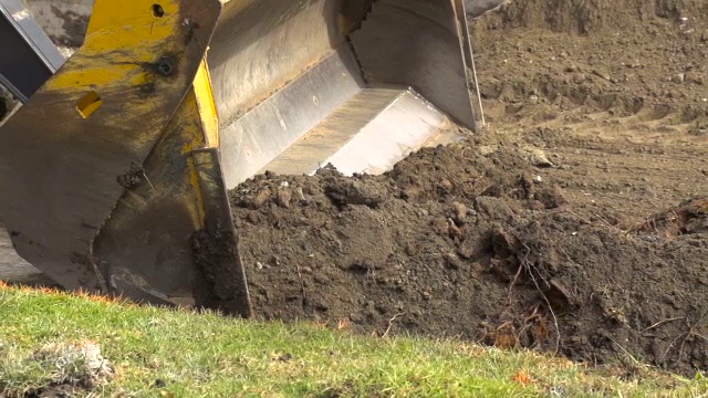 道路建设慢动作视频素材