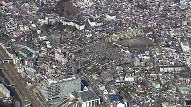 航空，町田市政府办公室，东京视频素材