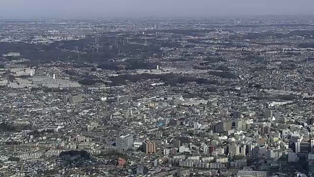 航空，町田市政府办公室，东京视频素材