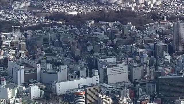 AERIAL，町田站，东京视频素材