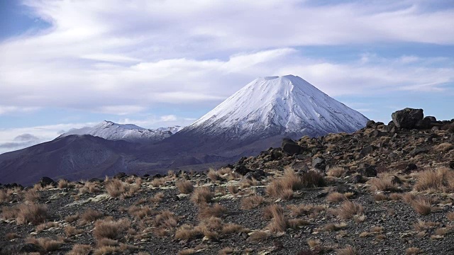 恩格鲁霍山的冬季景观视频素材