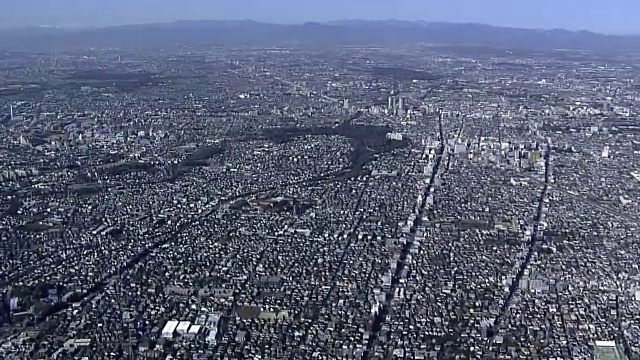 AERIAL, Inokashira公园，东京视频素材