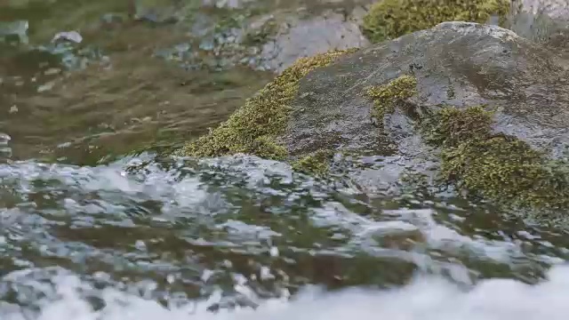 日本东京奥多摩市多摩河的水流视频素材