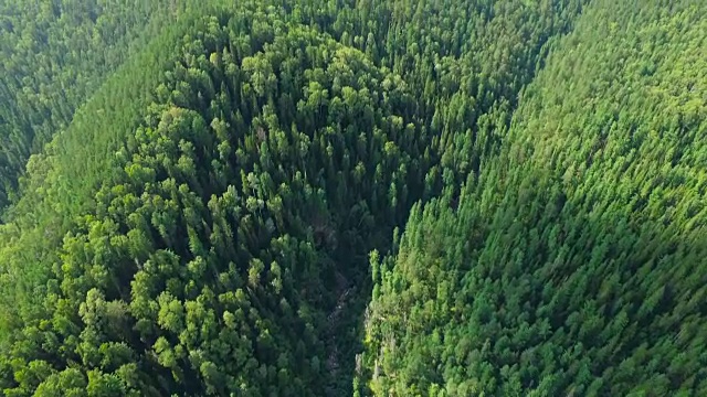 飞越群山视频素材