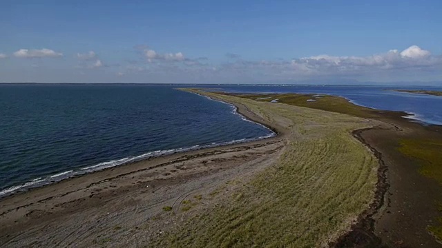 日本北海道诺助半岛，航拍视频素材