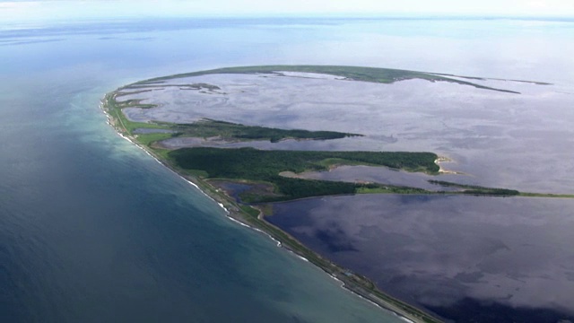 日本北海道诺助半岛，航拍视频素材