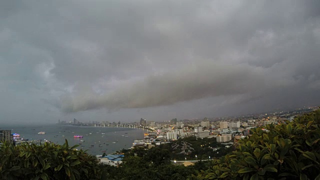 海面上的云景视频下载