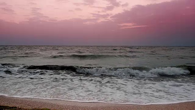 海上日出视频素材