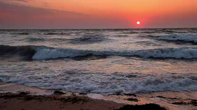 海上日出视频素材