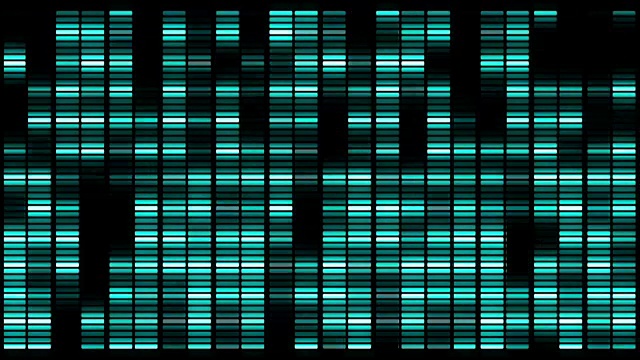 loop音频均衡器背景。音乐控制水平视频素材