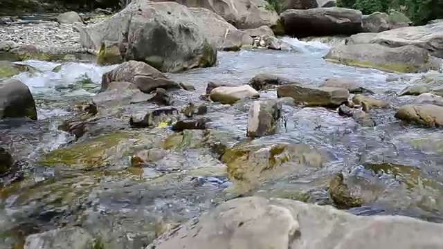 山区河流视频素材