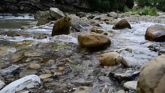 山区河流视频素材