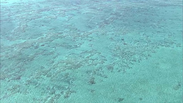 空中射击;久米岛外(久米岛)视频素材