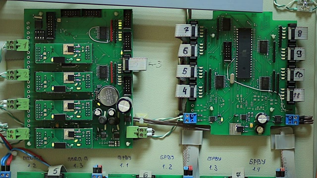 电子电路板视频素材
