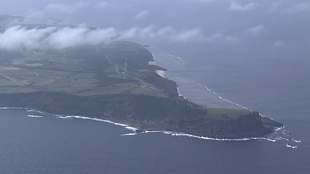 航空，与那国岛，冲绳，日本视频素材