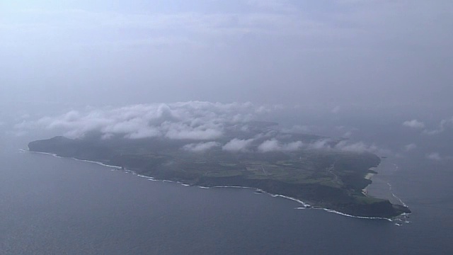 航空，与那国岛，冲绳，日本视频素材