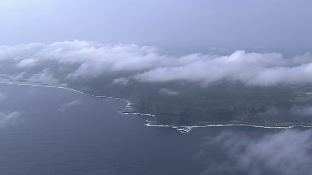 航空，与那国岛，冲绳，日本视频素材