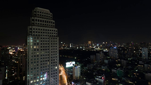 泰国曼谷的夜景视频素材