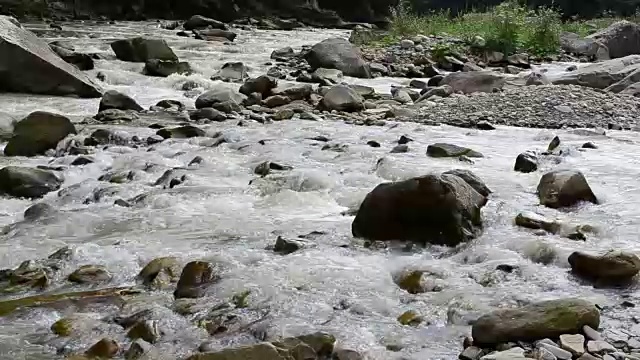 山区河流视频素材