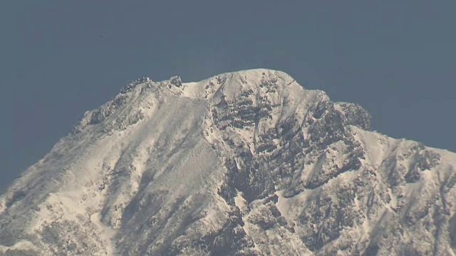 日本Yatsugatake火山群视频素材