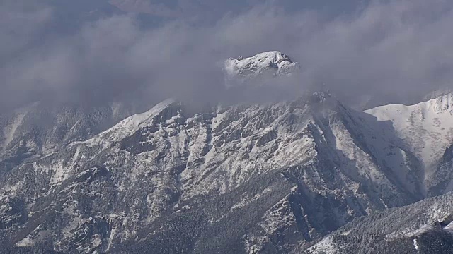 AERIAL, Yatsugatake火山群，日本视频素材