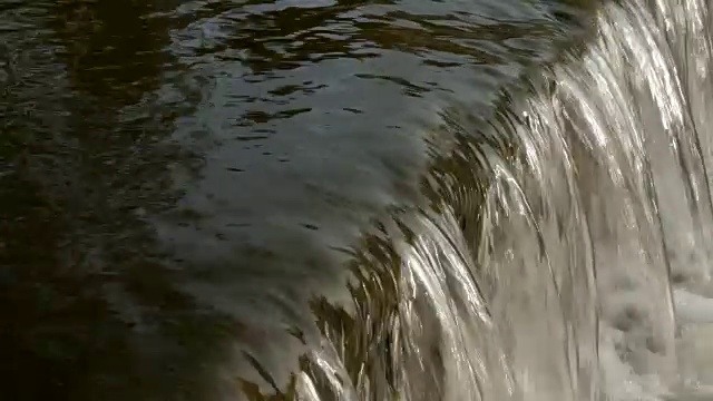 流动的河水特写视频素材