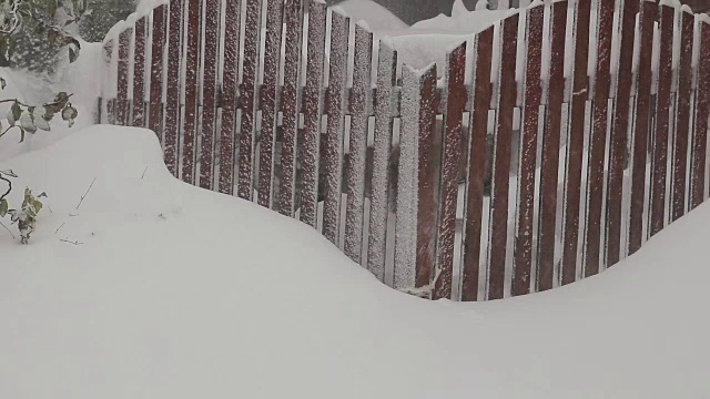 乌克兰暴风雪的视频视频素材