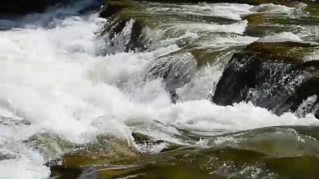 河流的运动视频素材