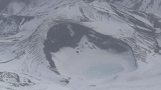 高空，雪山藏宫，日本视频素材