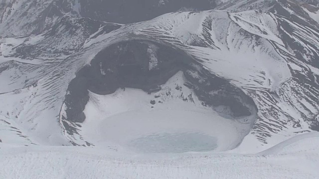 高空，雪山藏宫，日本视频素材