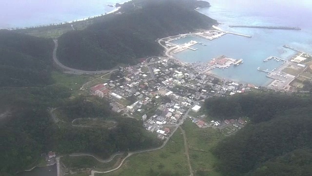 AERIAL, Zamami岛，冲绳，日本视频素材