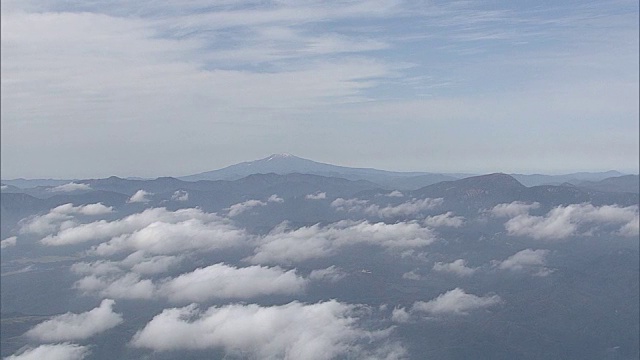 栗山的彩色叶子视频素材