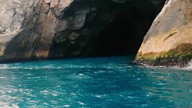 Blue Grotto, Arraial Do Cabo, 里约热内卢视频素材