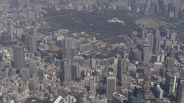 空中，非常中心东京，日本视频素材