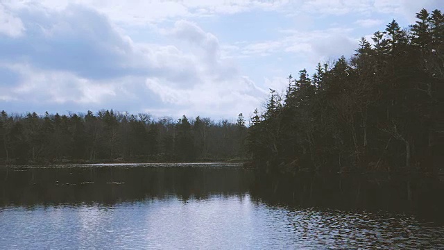 五湖购物中心，五湖购物中心，日本北海道国家公园视频素材